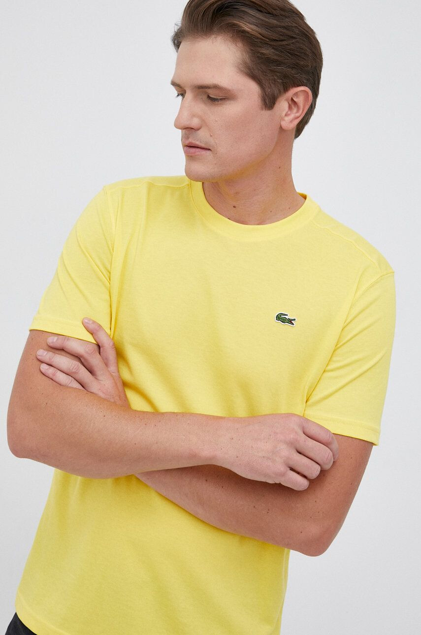 Lacoste Тениска с изчистен дизайн - Pepit.bg