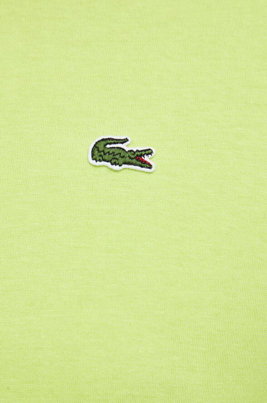 Lacoste Тениска в бяло с изчистен дизайн - Pepit.bg