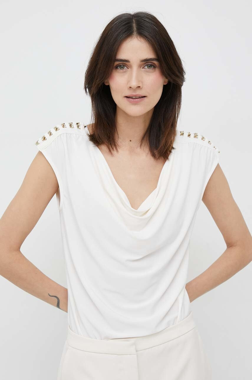 Lauren Ralph Lauren Блуза в бежово - Pepit.bg