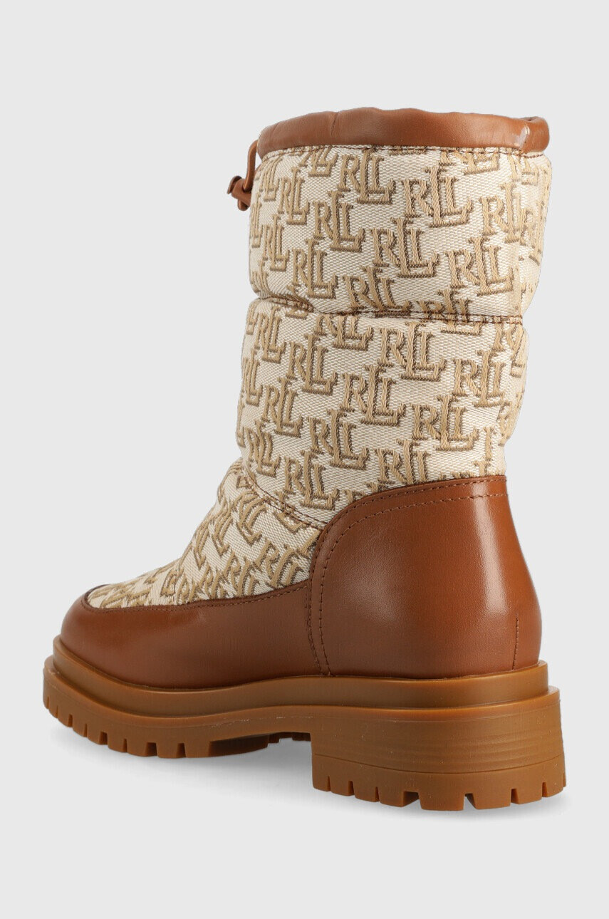 Lauren Ralph Lauren Боти Coree в кафяво 802882382002 - Pepit.bg