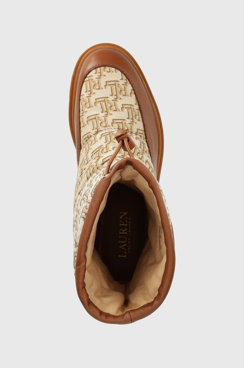Lauren Ralph Lauren Боти Coree в кафяво 802882382002 - Pepit.bg