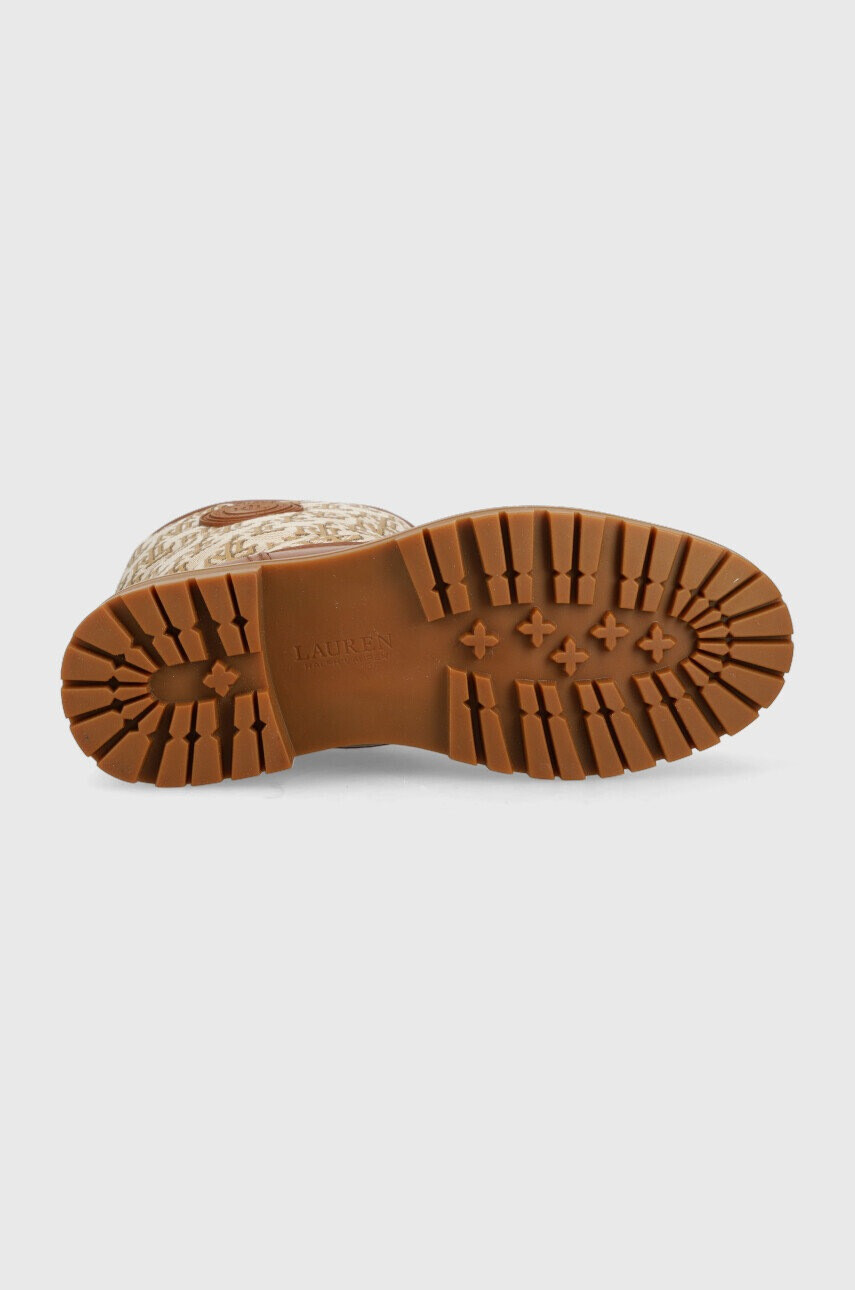 Lauren Ralph Lauren Боти Coree в кафяво 802882382002 - Pepit.bg