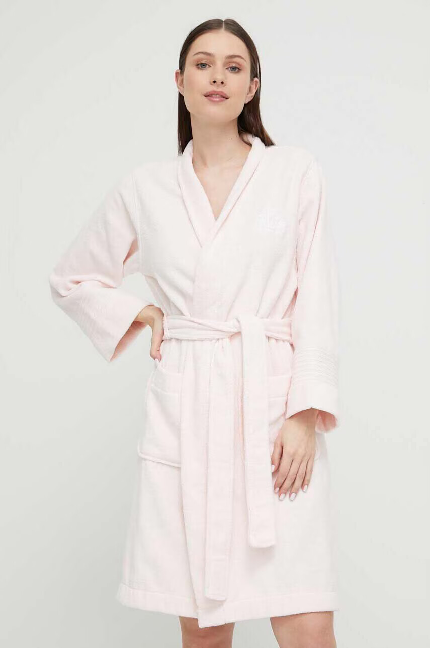 Lauren Ralph Lauren Халат в розово - Pepit.bg