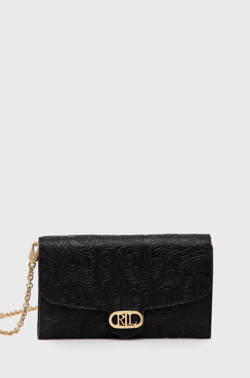 Lauren Ralph Lauren Кожен клъч - Pepit.bg
