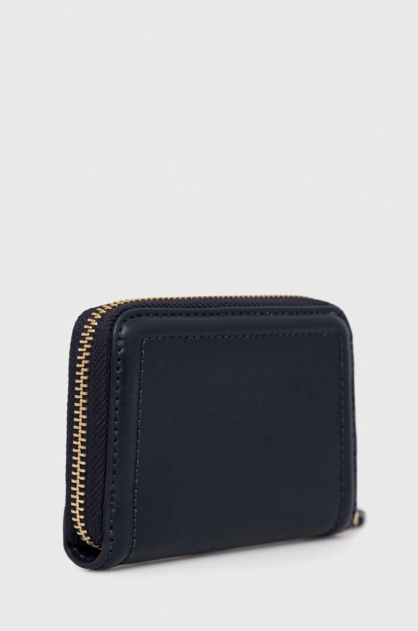 Lauren Ralph Lauren Кожен портфейл дамски в тъмносиньо - Pepit.bg