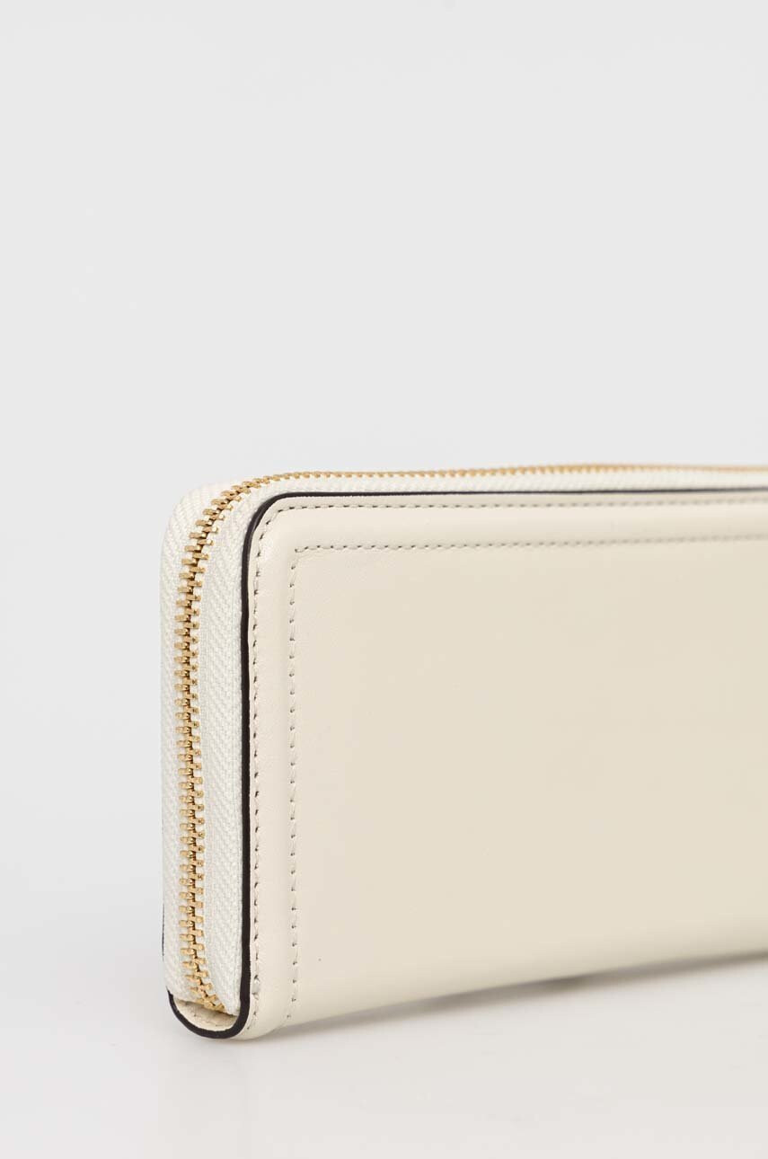 Lauren Ralph Lauren Кожен портфейл дамски в бежово - Pepit.bg