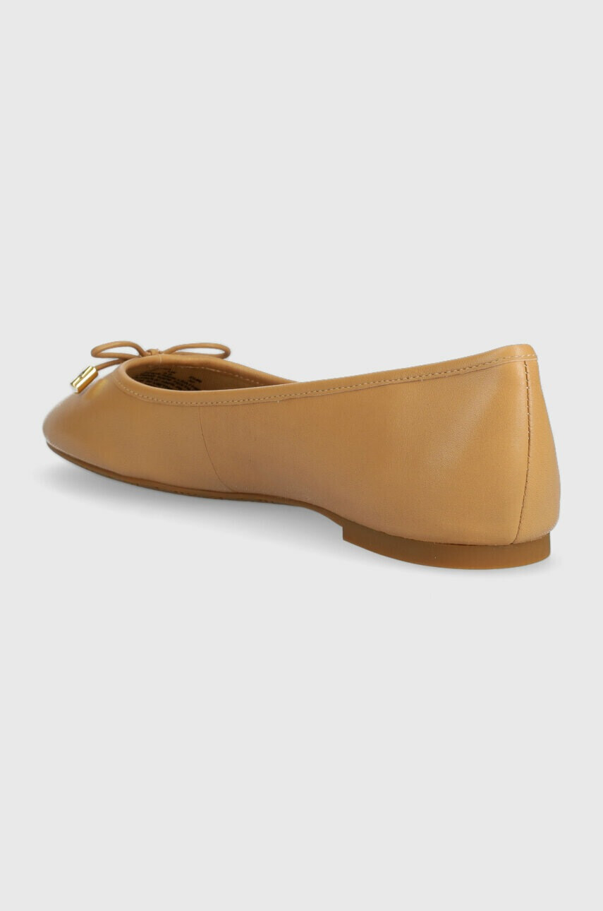 Lauren Ralph Lauren Кожени балеринки Jayna в бежово 802824650015 - Pepit.bg
