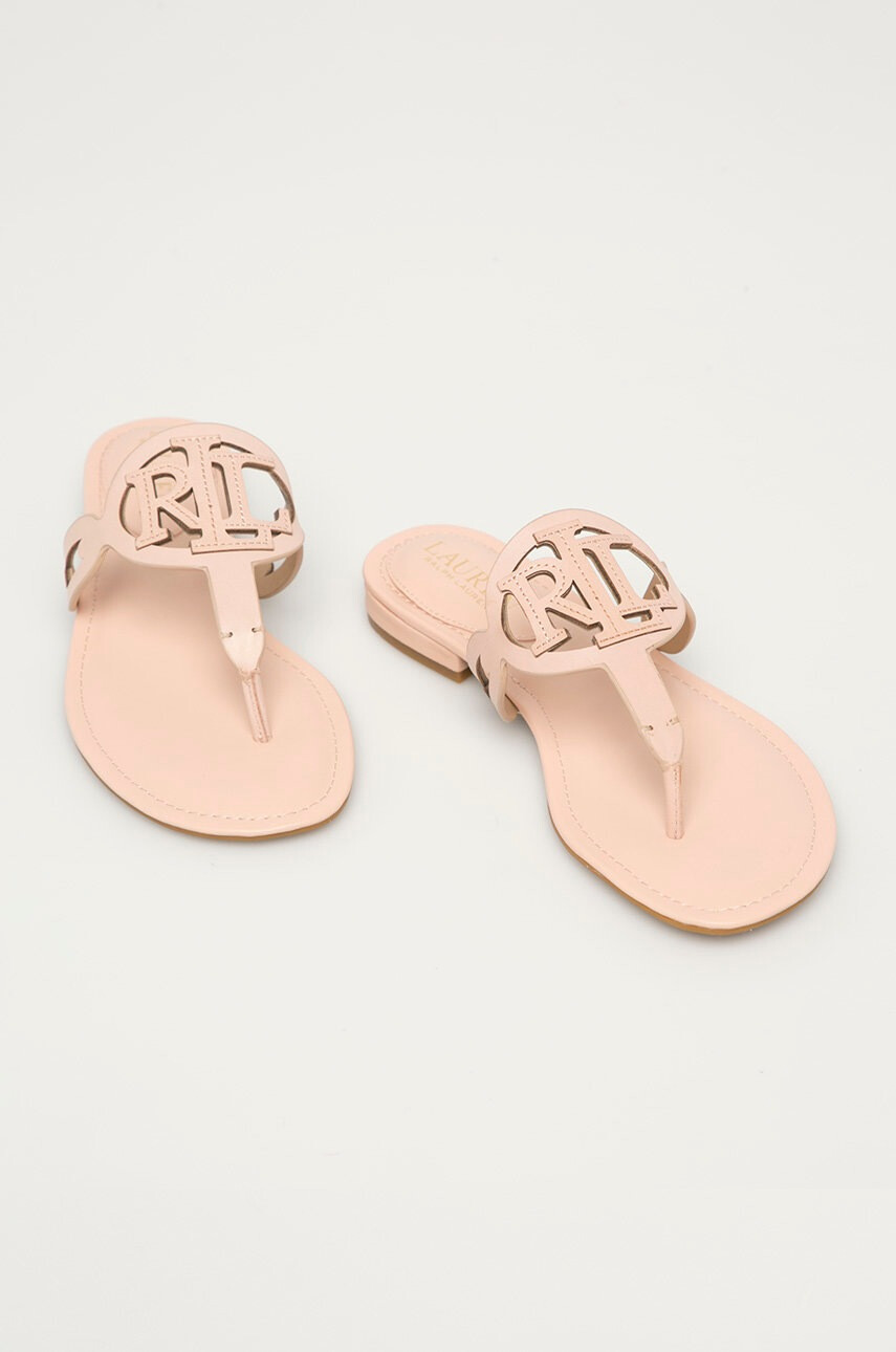 Lauren Ralph Lauren Кожени джапанки - Pepit.bg