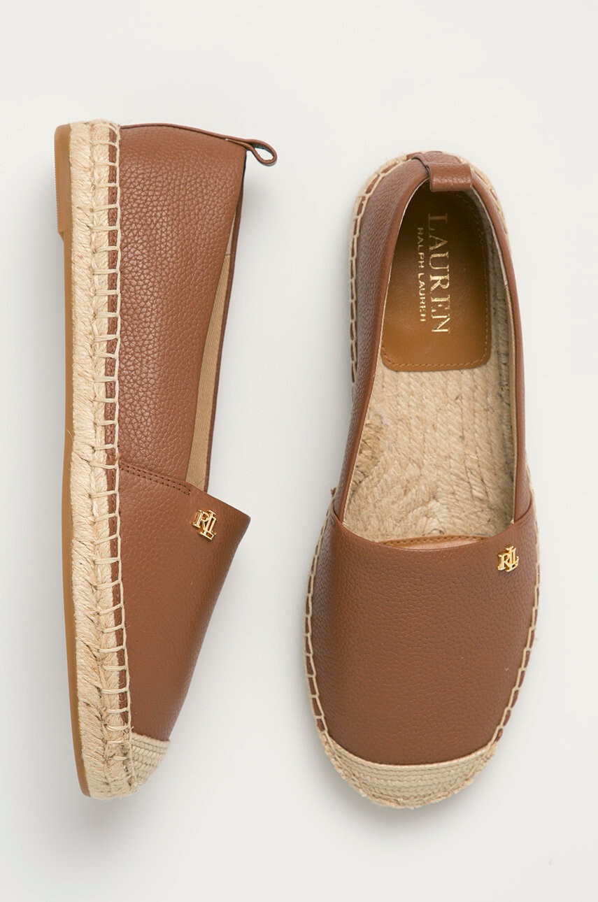 Lauren Ralph Lauren Кожени еспадрили - Pepit.bg