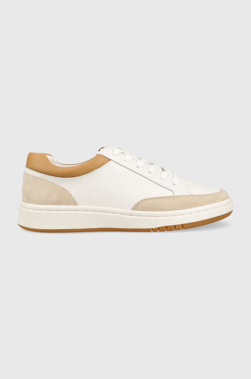 Lauren Ralph Lauren Кожени маратонки в бяло 802891470001 - Pepit.bg
