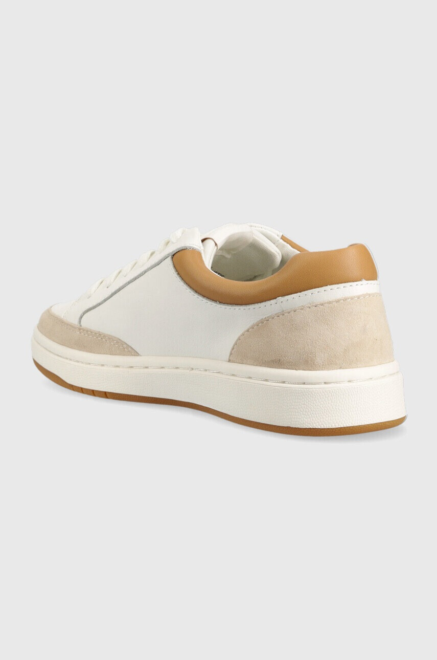 Lauren Ralph Lauren Кожени маратонки в бяло 802891470001 - Pepit.bg
