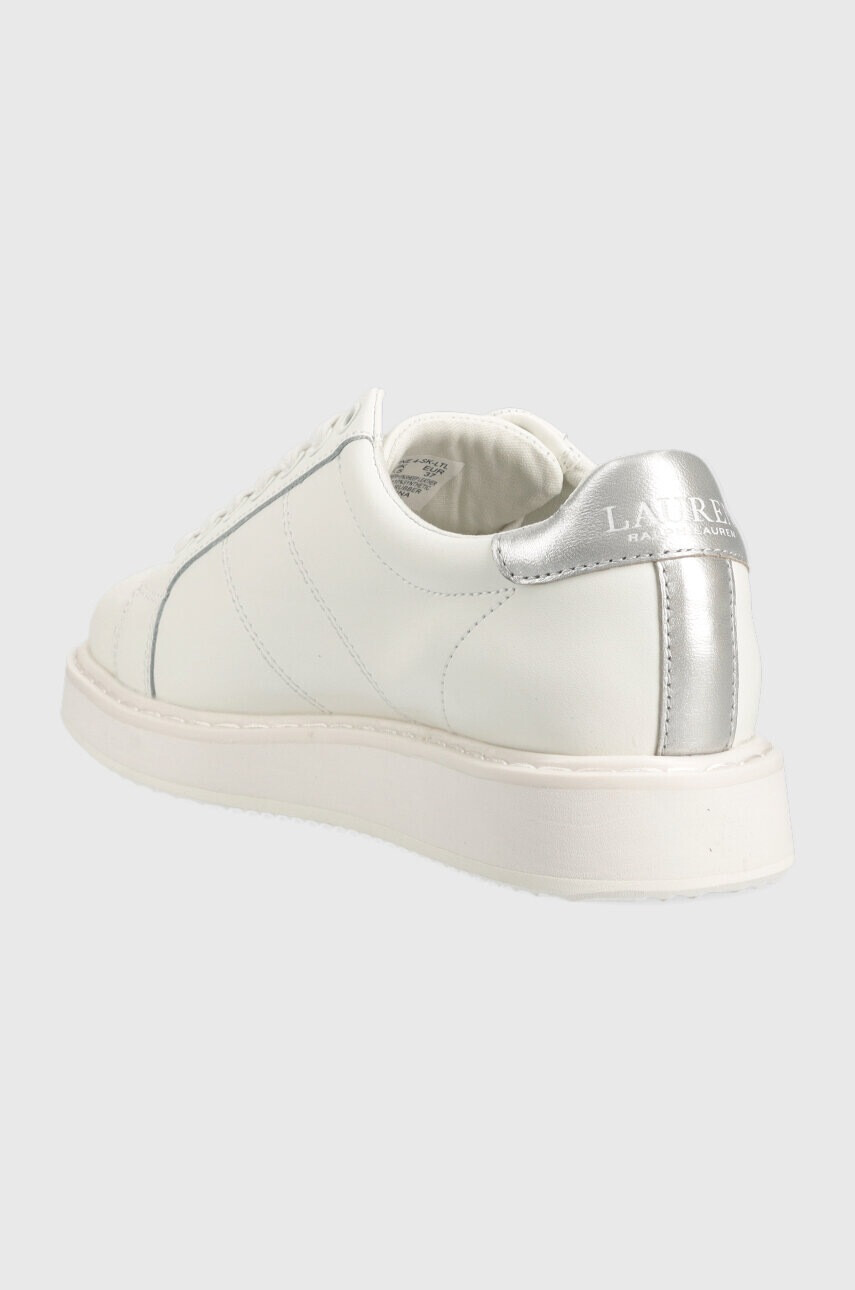 Lauren Ralph Lauren Кожени маратонки Angeline в бяло 802904945001 - Pepit.bg