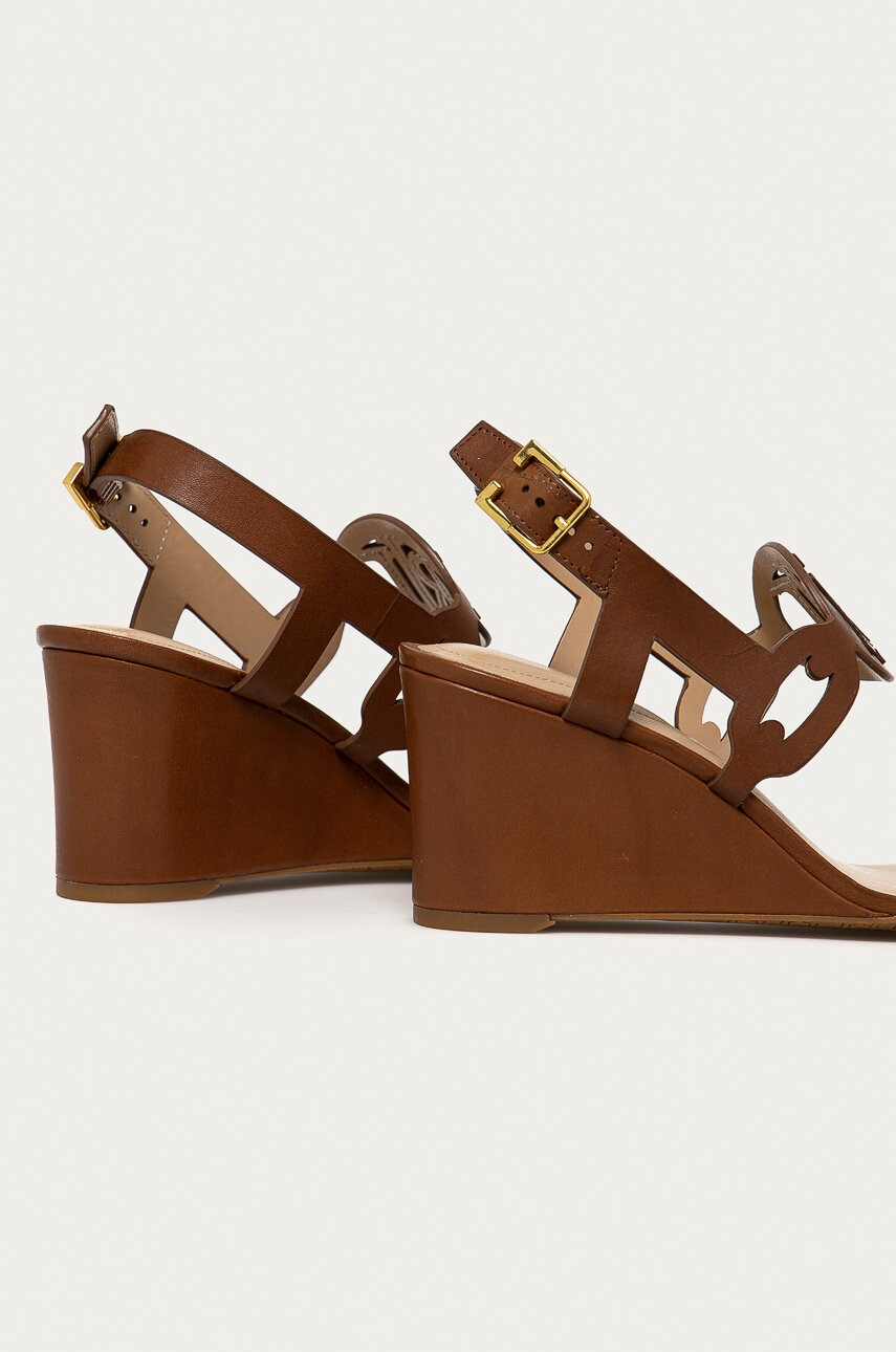 Lauren Ralph Lauren Кожени сандали - Pepit.bg