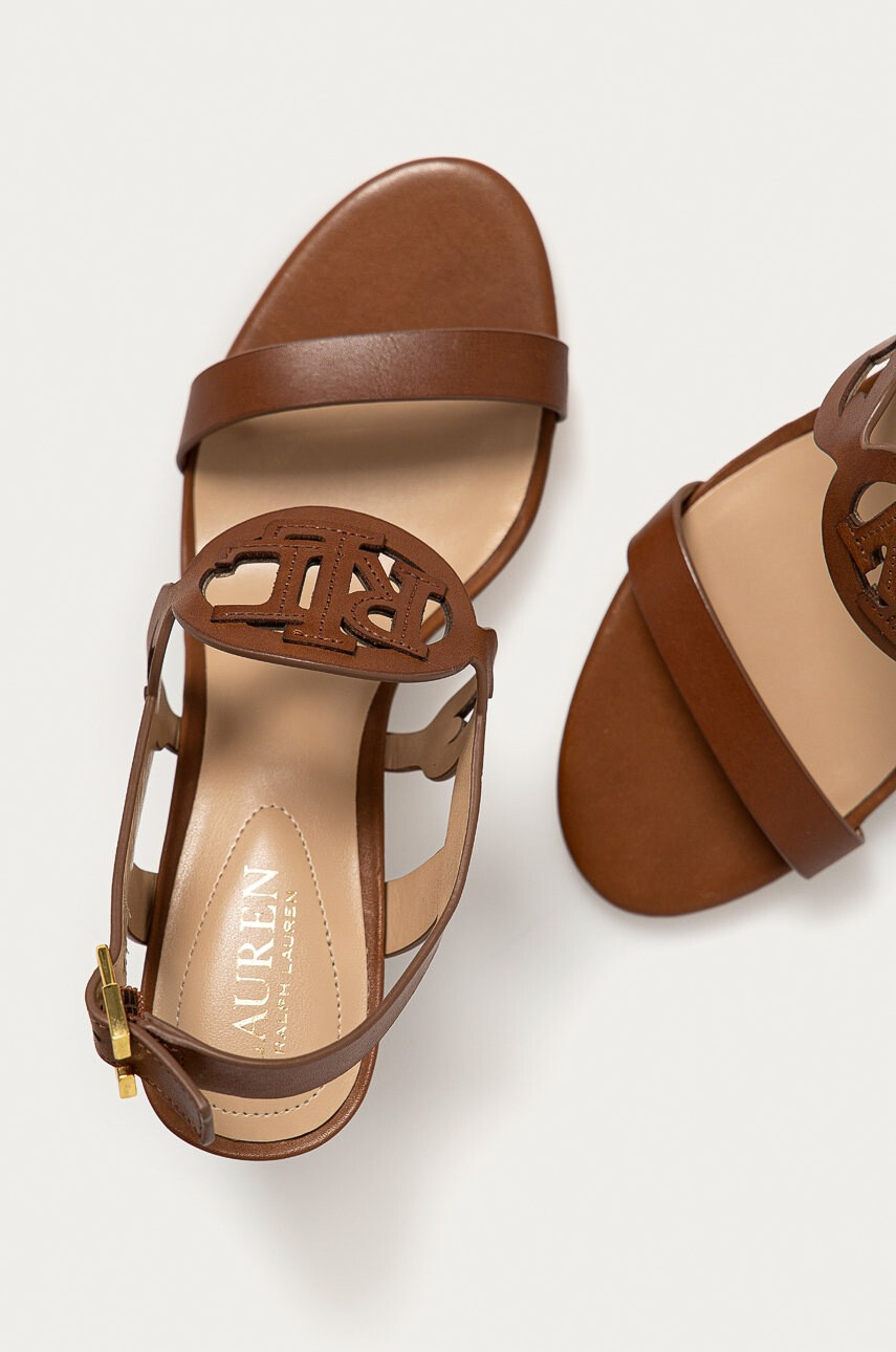Lauren Ralph Lauren Кожени сандали - Pepit.bg