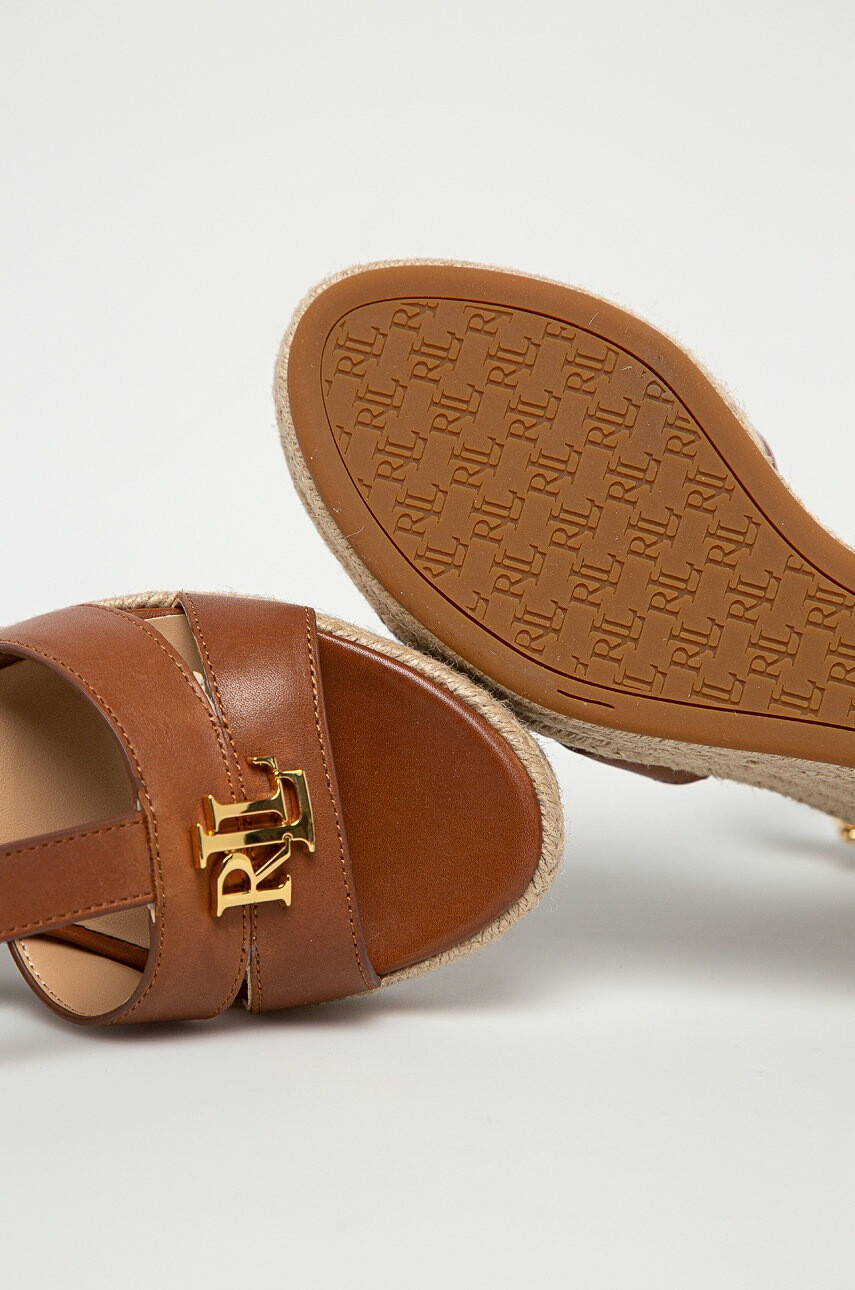 Lauren Ralph Lauren Кожени сандали - Pepit.bg