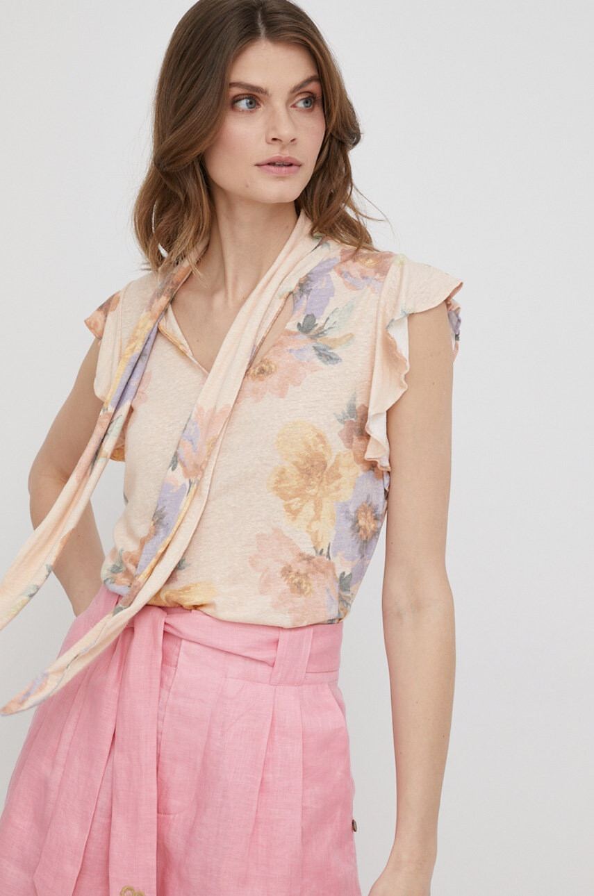 Lauren Ralph Lauren Ленен топ - Pepit.bg