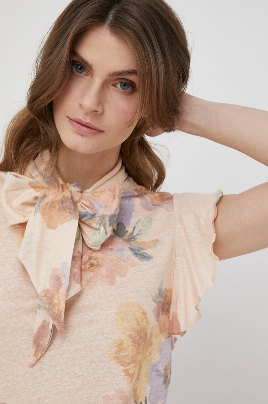 Lauren Ralph Lauren Ленен топ - Pepit.bg