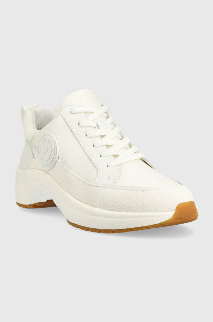 Lauren Ralph Lauren Маратонки Reaghan в бяло 802891483001 - Pepit.bg