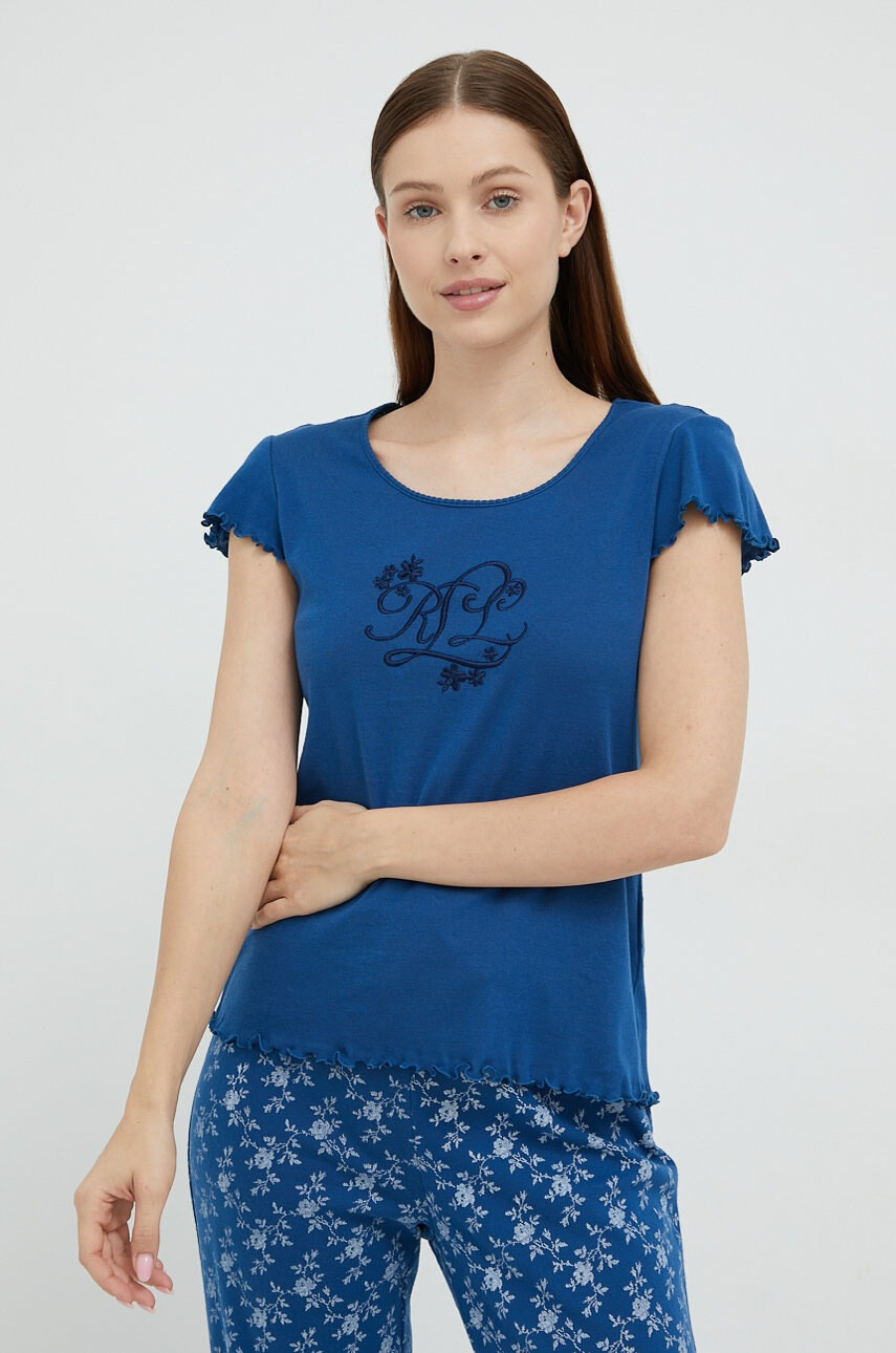 Lauren Ralph Lauren Памучна пижама - Pepit.bg