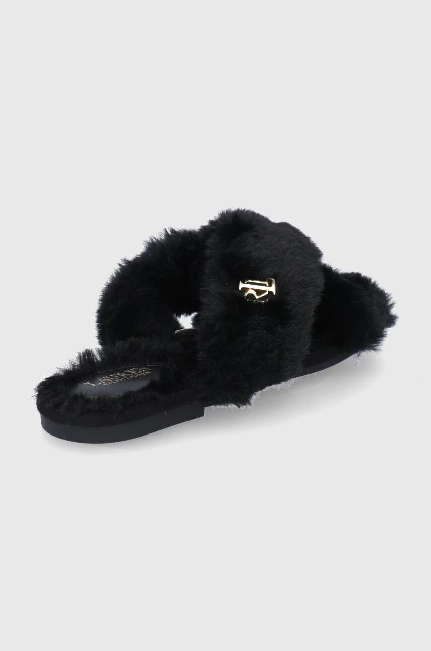 Lauren Ralph Lauren Пантофи Sydni в черно 802851160002 - Pepit.bg