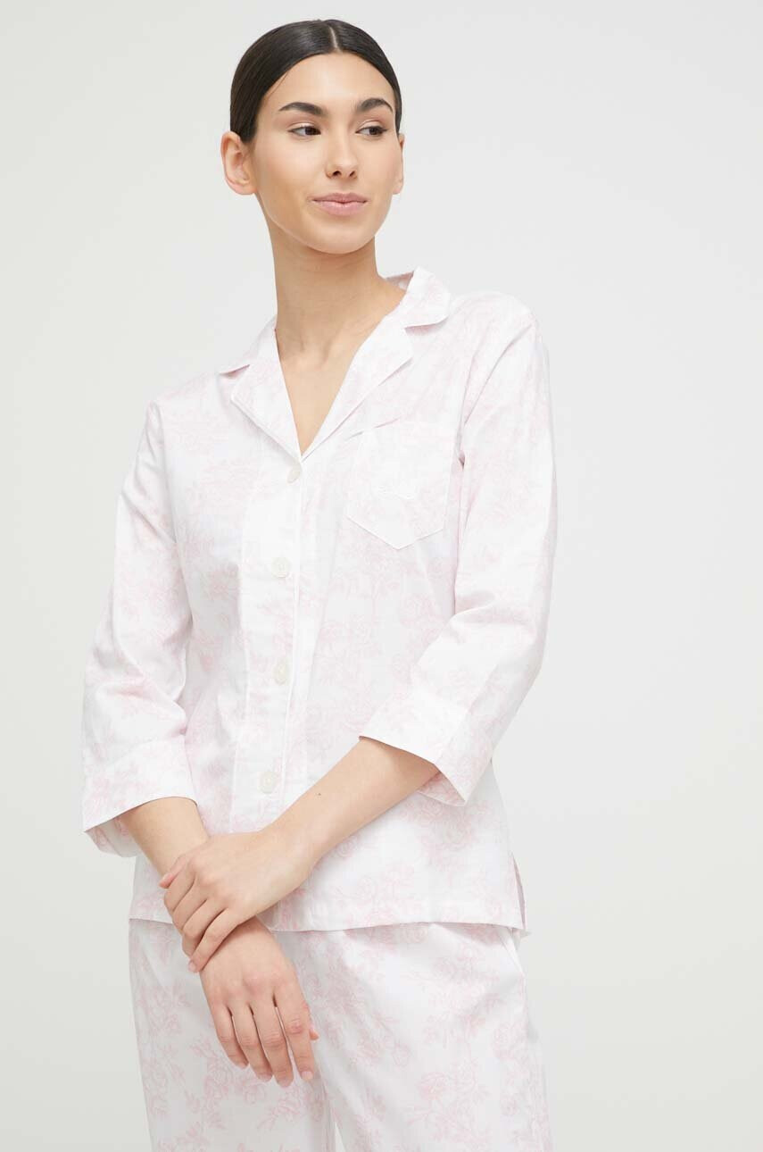 Lauren Ralph Lauren Пижама дамска в розово - Pepit.bg