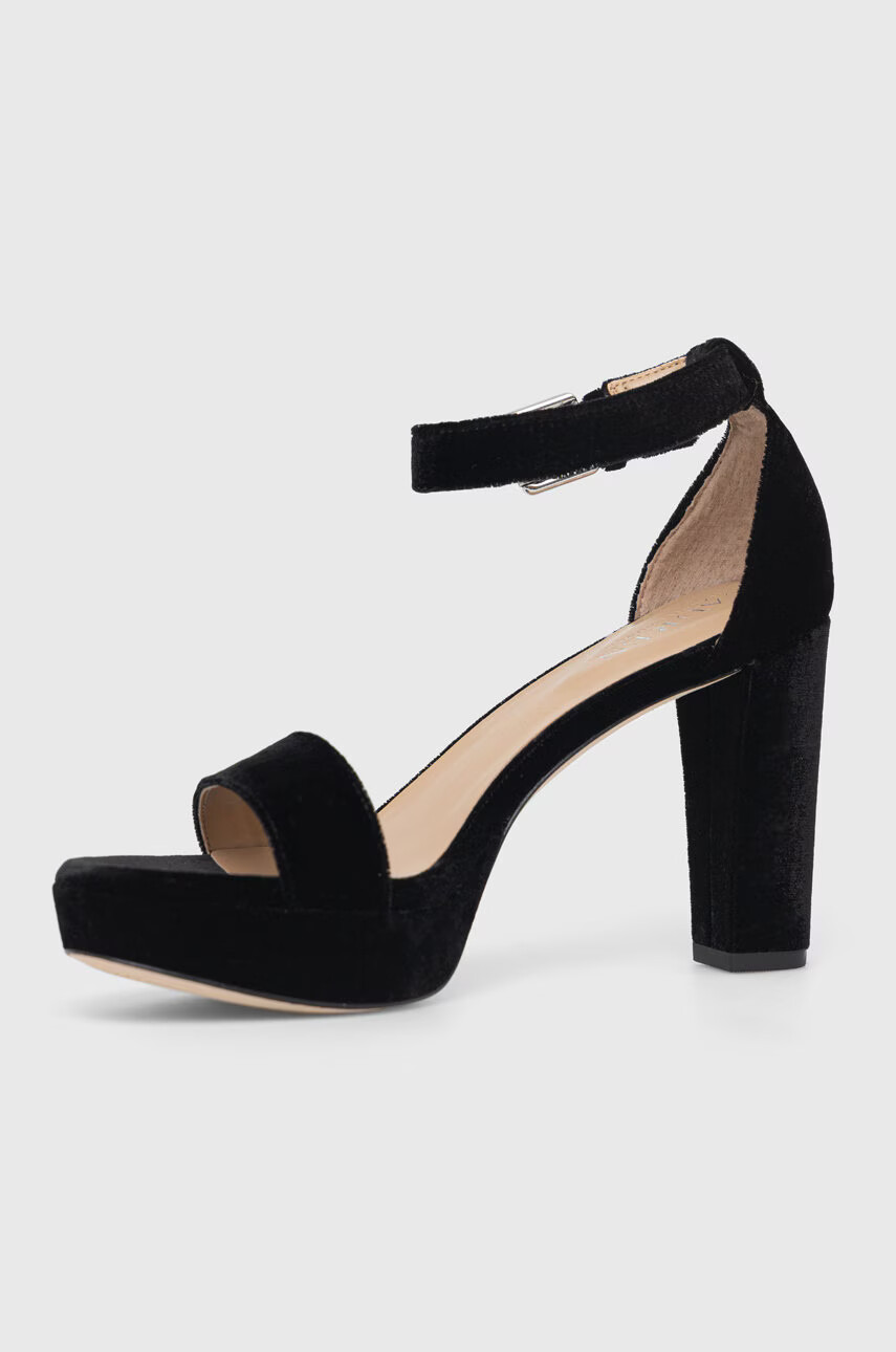 Lauren Ralph Lauren Сандали Velvet Sylvia в черно 802875279001 - Pepit.bg