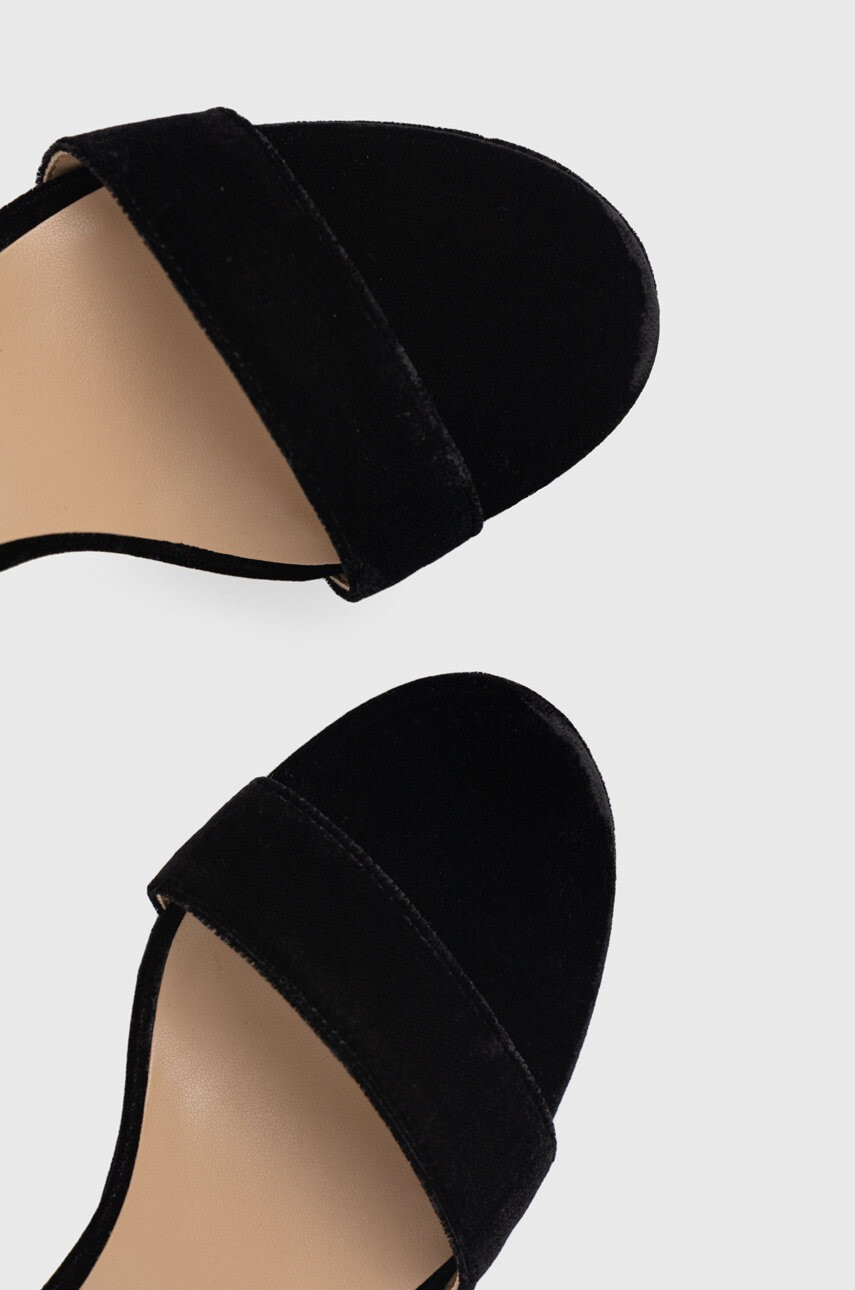 Lauren Ralph Lauren Сандали Velvet Sylvia в черно 802875279001 - Pepit.bg