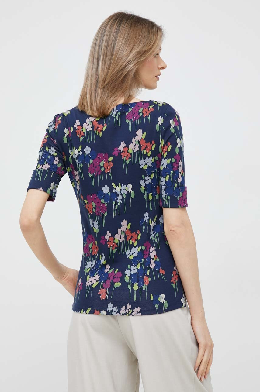Lauren Ralph Lauren Тениска дамска в тъмносиньо - Pepit.bg