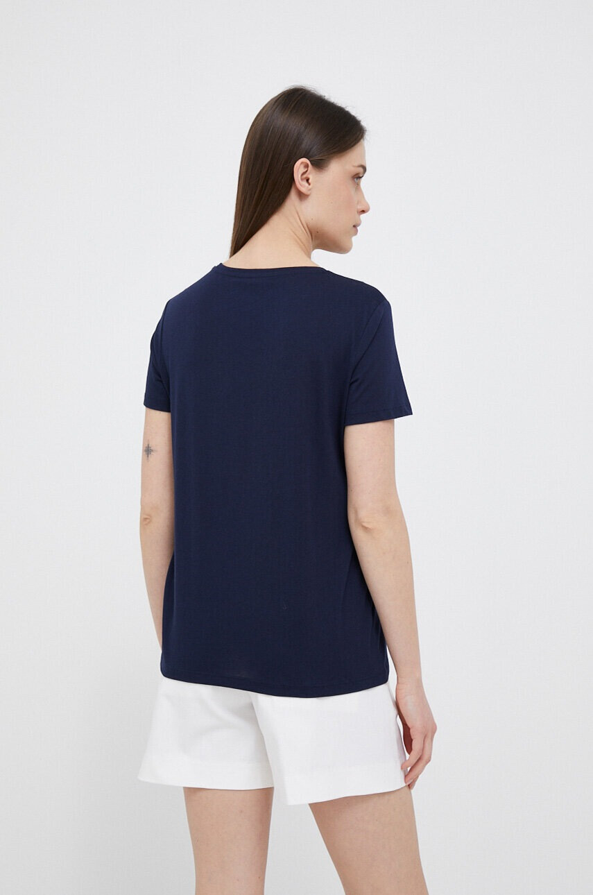 Lauren Ralph Lauren Тениска в тъмносиньо - Pepit.bg