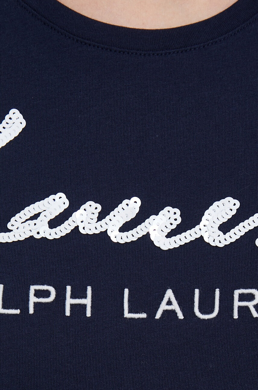 Lauren Ralph Lauren Тениска в тъмносиньо - Pepit.bg