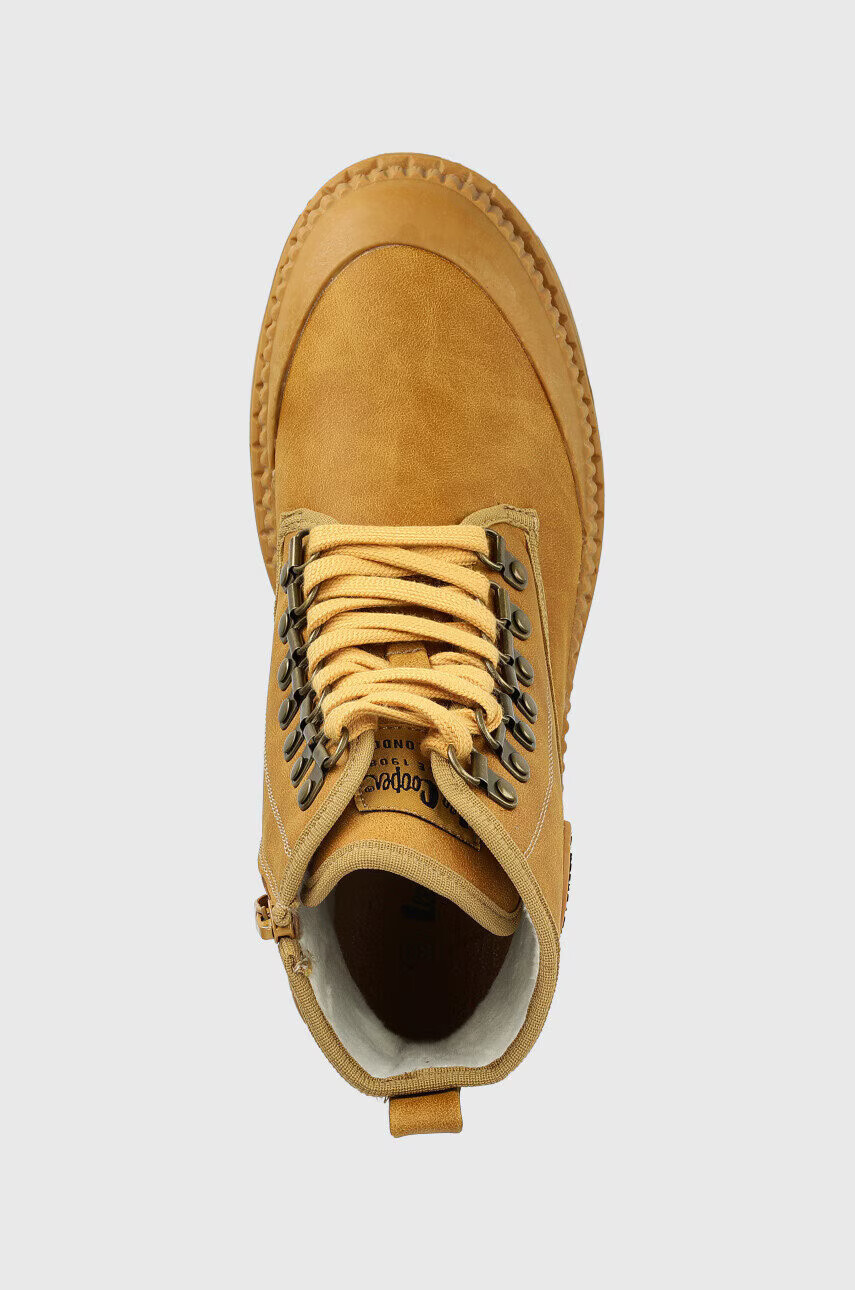 Lee Cooper Боти в кафяво с равна подметка с изолация - Pepit.bg