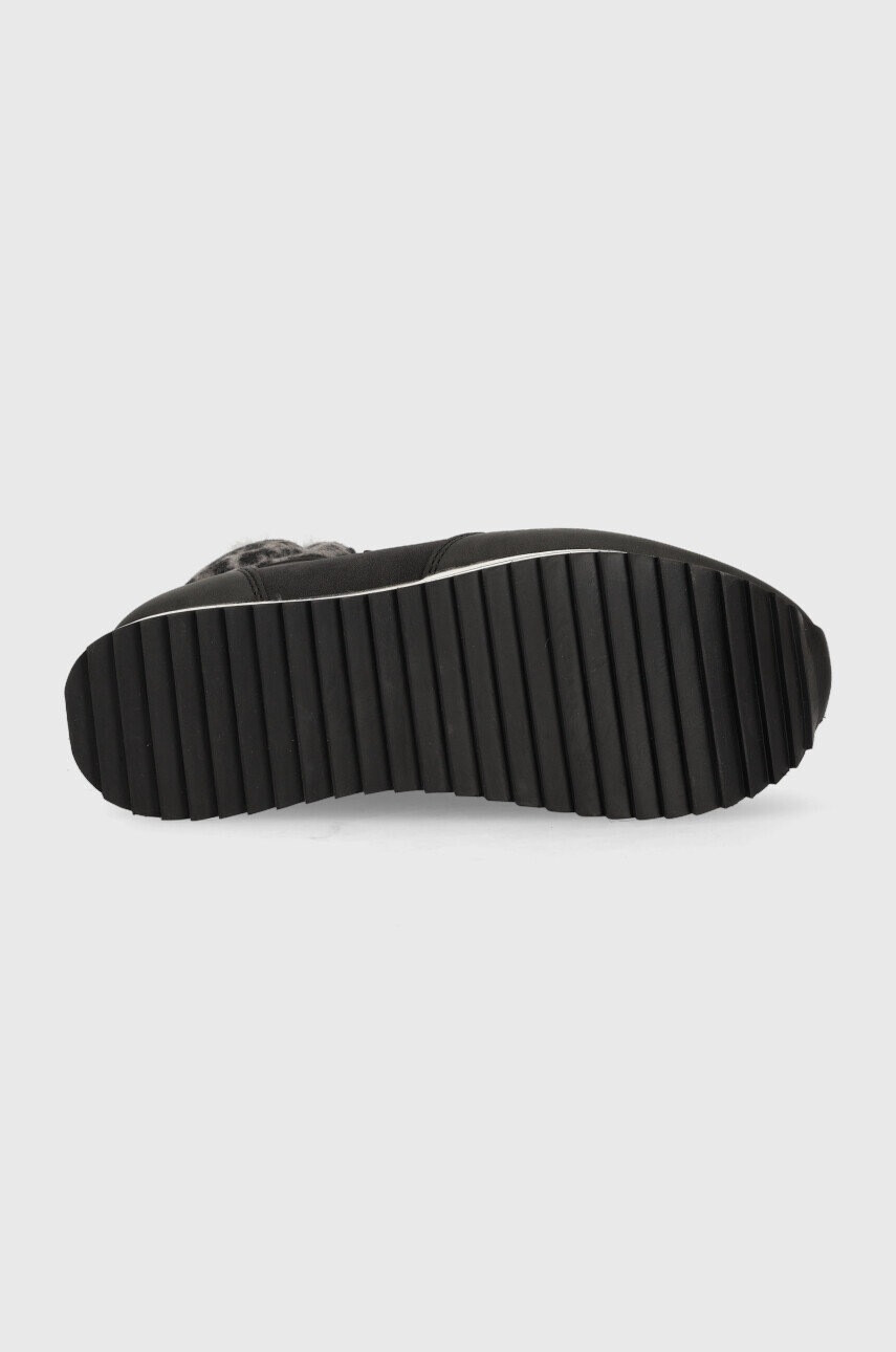 Lee Cooper Боти в черно с платформа - Pepit.bg