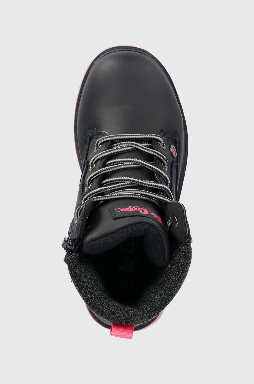 Lee Cooper Детски зимни обувки в тъмносиньо - Pepit.bg