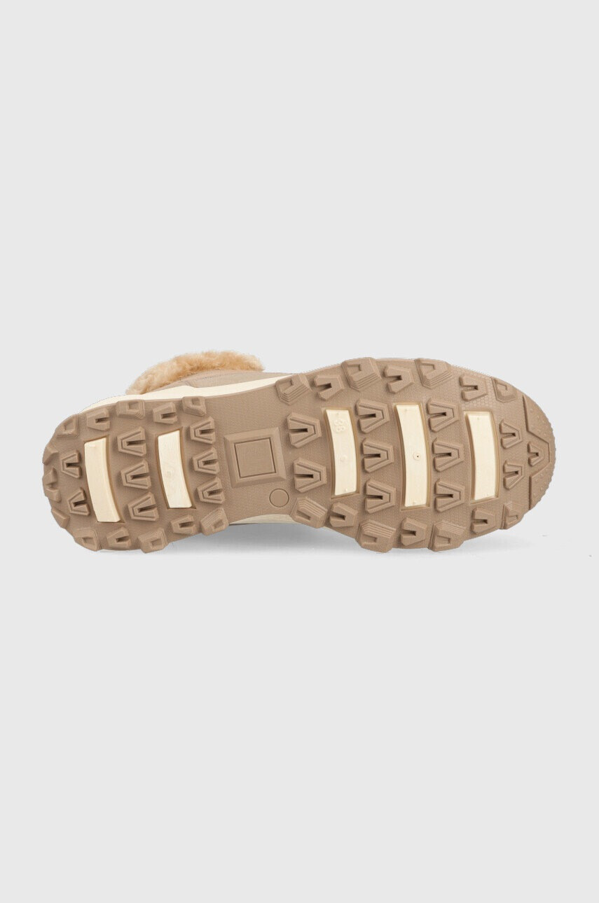 Lee Cooper Кубинки в бяло с равна подметка - Pepit.bg