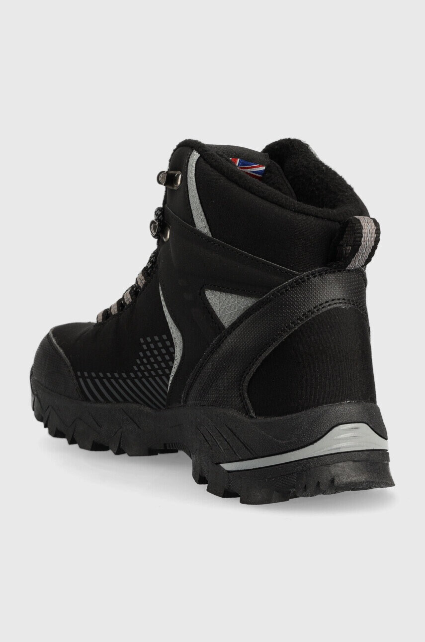 Lee Cooper Кубинки в черно с платформа с лека изолация - Pepit.bg