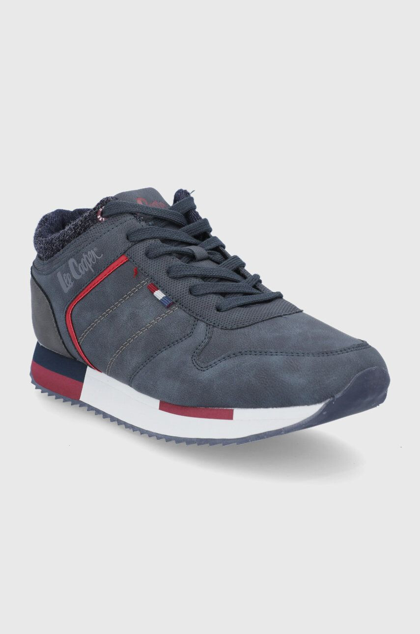 Lee Cooper Обувки мъжки в тъмносиньо - Pepit.bg