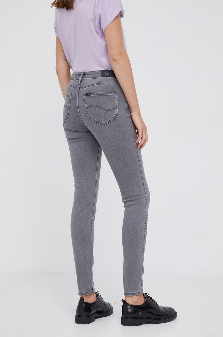 Lee Дънки дамски с висока талия - Pepit.bg