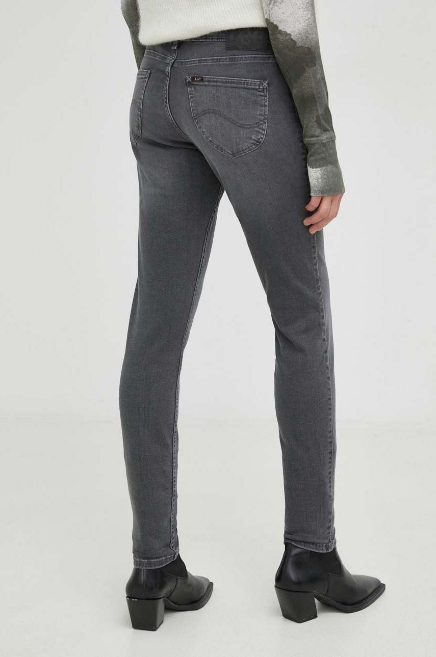 Lee Дънки Scarlett Washed Grey със стандартна талия - Pepit.bg