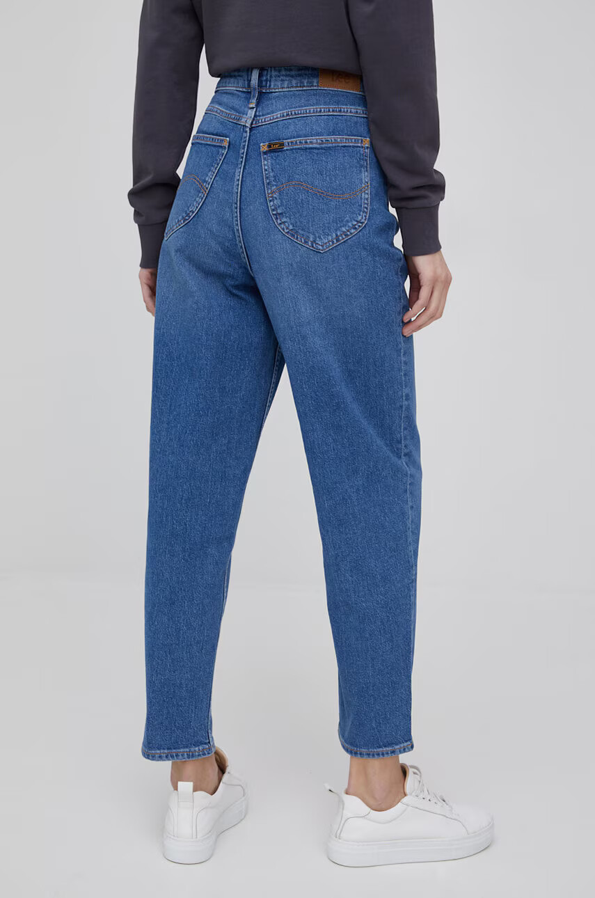 Lee Дънки Stella Tapered Used Alton дамски с висока талия - Pepit.bg