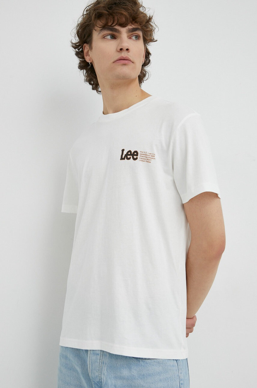 Lee Памучна тениска - Pepit.bg