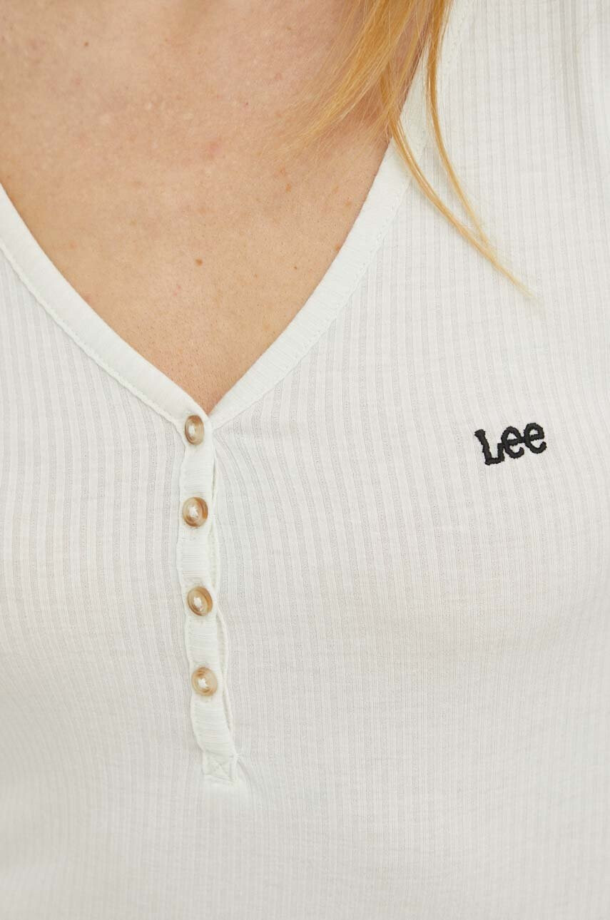 Lee Тениска в бежово - Pepit.bg