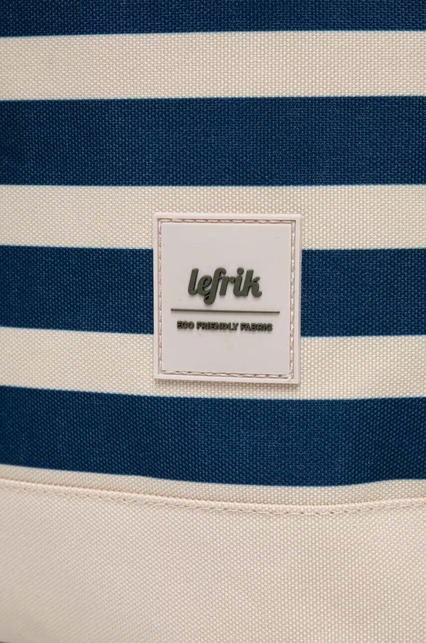 Lefrik Раница в тъмносиньо голям размер с десен - Pepit.bg