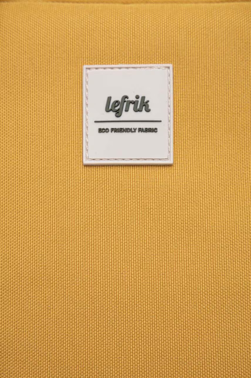 Lefrik Раница DAILY BACKPACK в жълто голям размер с изчистен дизайн - Pepit.bg