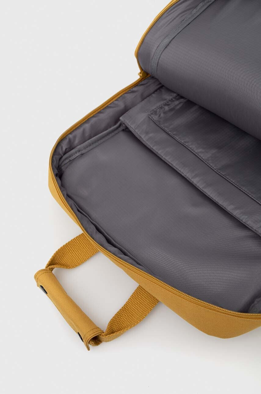 Lefrik Раница DAILY BACKPACK в жълто голям размер с изчистен дизайн - Pepit.bg