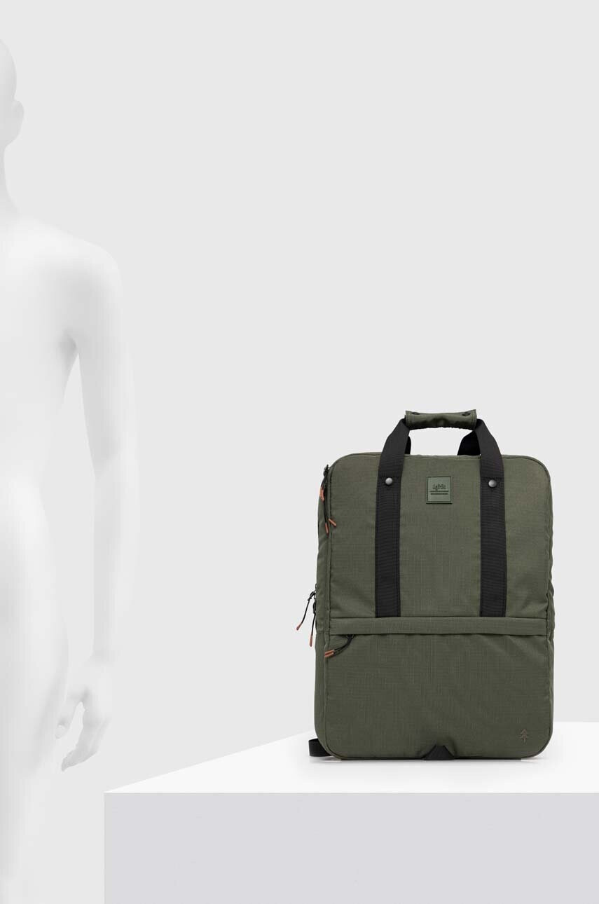 Lefrik Раница DAILY BACKPACK в тъмносиньо голям размер с изчистен дизайн - Pepit.bg