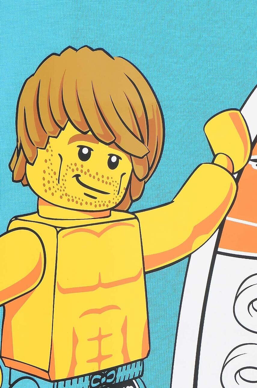 Lego Детска тениска в синьо с принт - Pepit.bg
