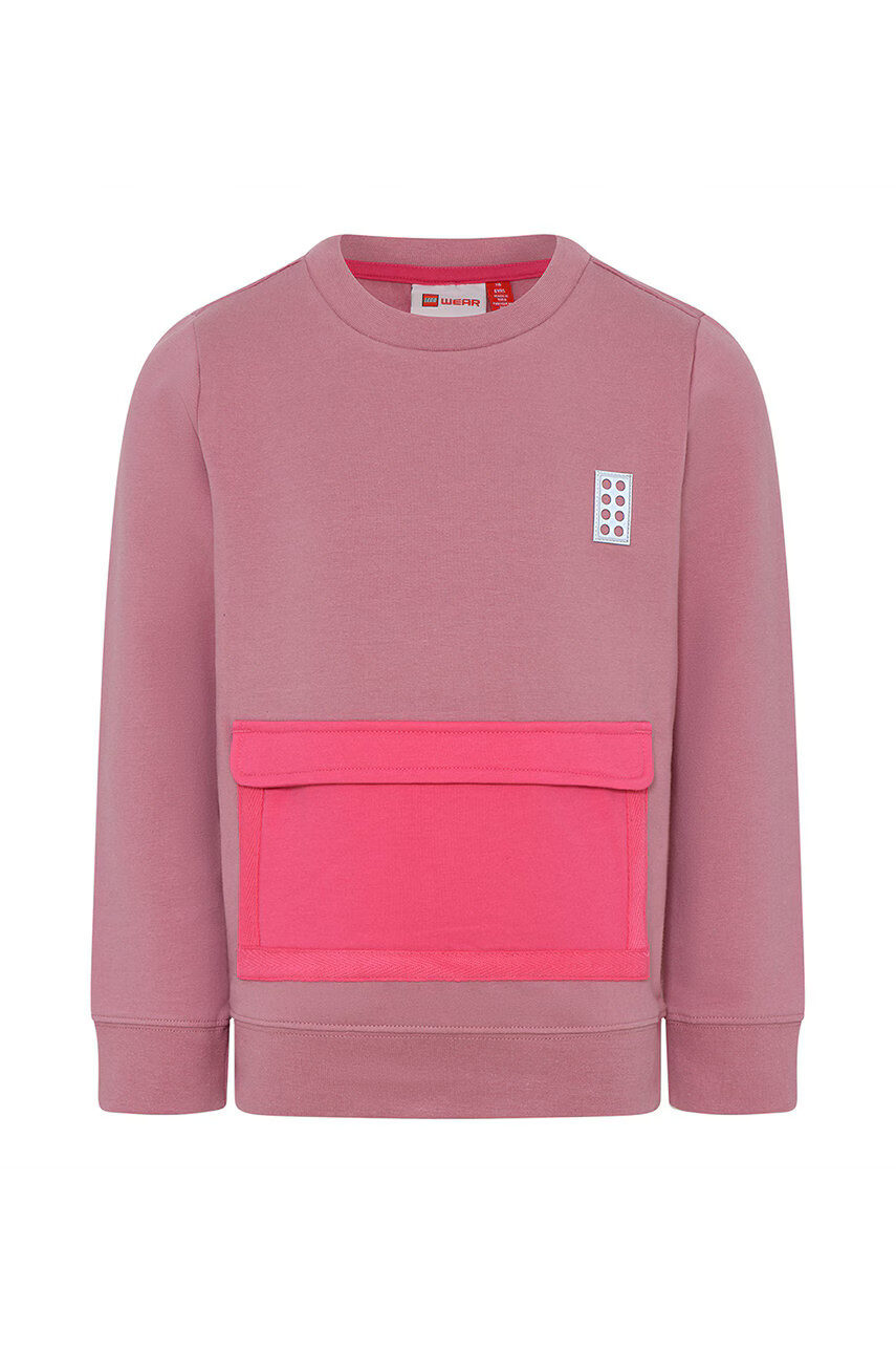 Lego Детски суичър Wear в розово с апликация - Pepit.bg