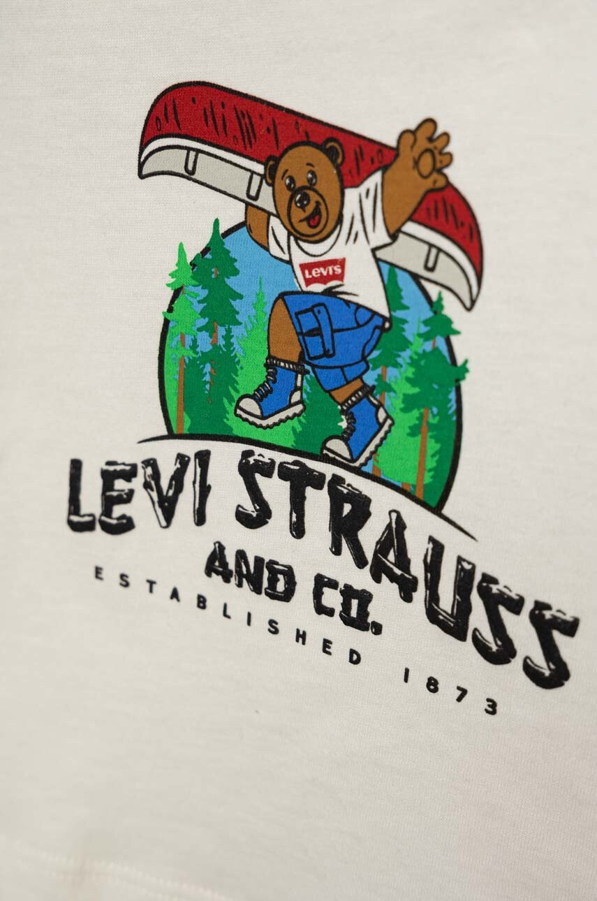 Levi's Бебешка памучна тениска - Pepit.bg