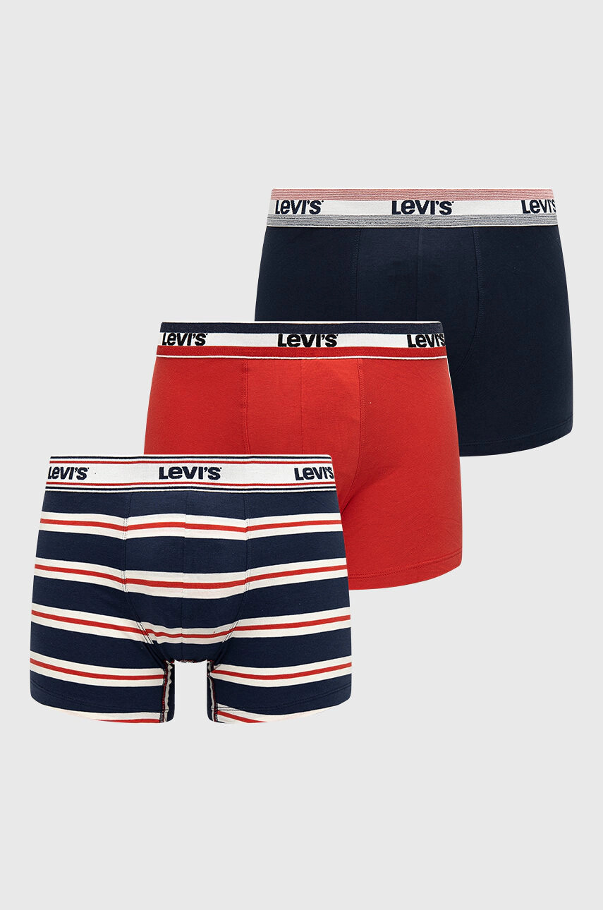 Levi's Боксерки (3 чифта) 3 чифта в сиво - Pepit.bg