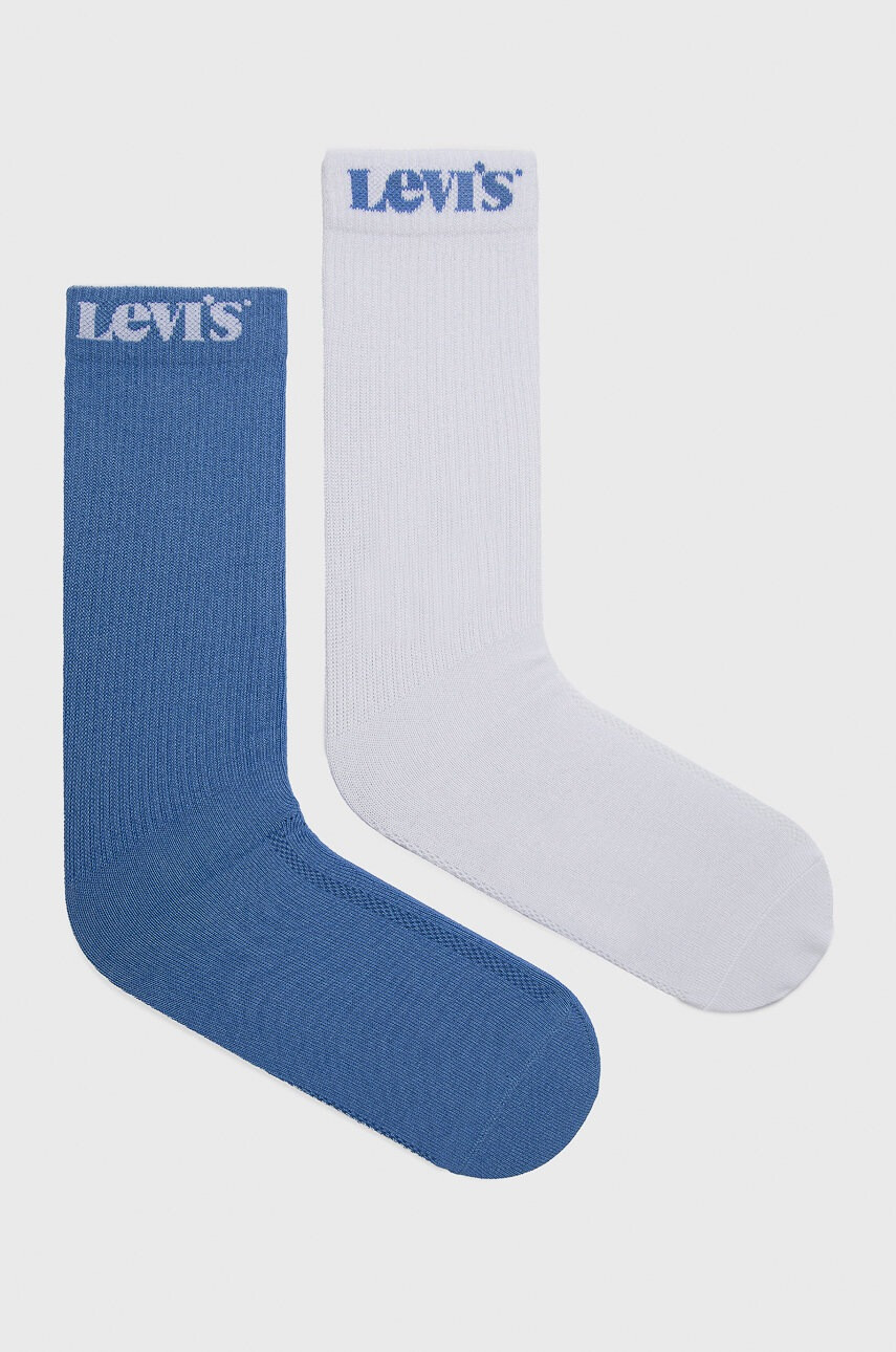 Levi's Чорапи в бяло - Pepit.bg